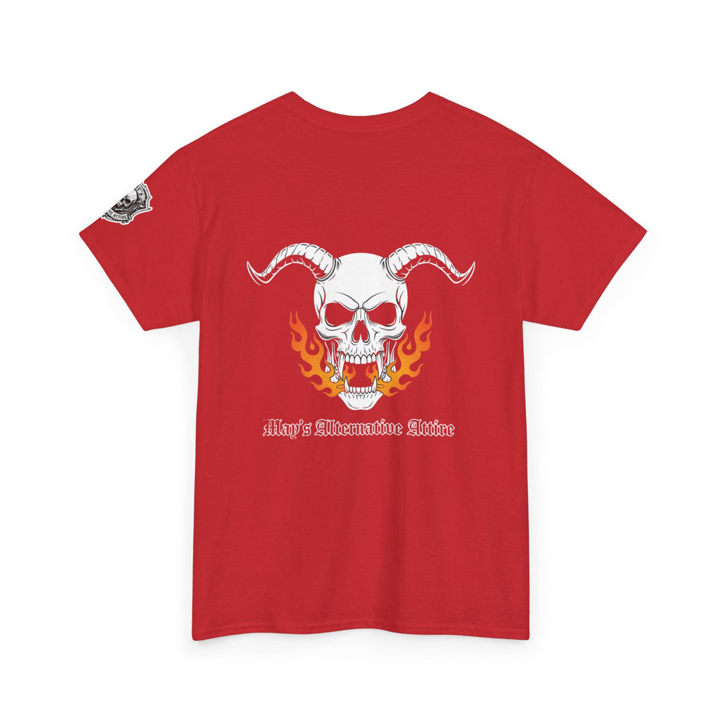 Live Fast. Haunt Longer. | MAA Flaming Moto Unisex Tee