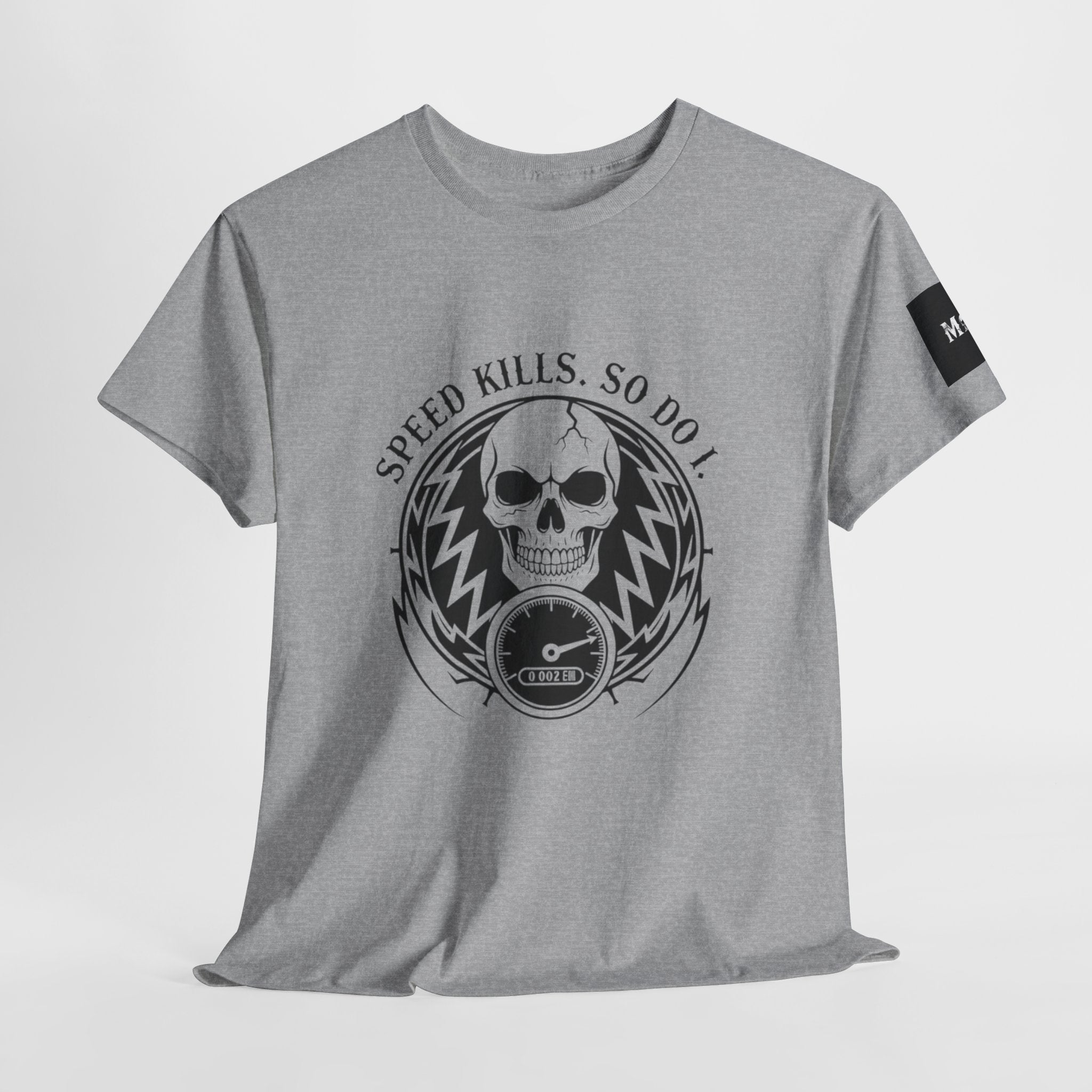 Speed Kills. So Do I. | MAA Gasoline & Ghosts Unisex Tee