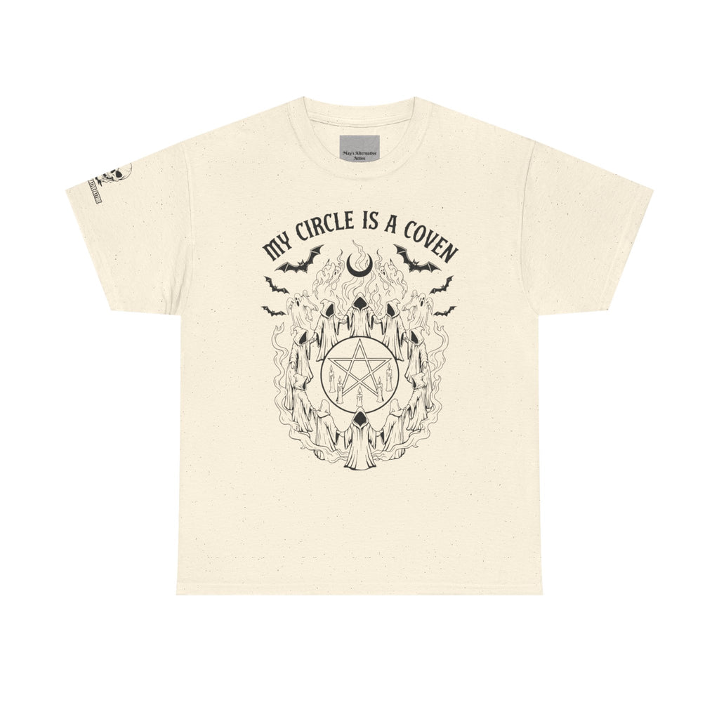 "My Circle is a Coven" Tee — Light