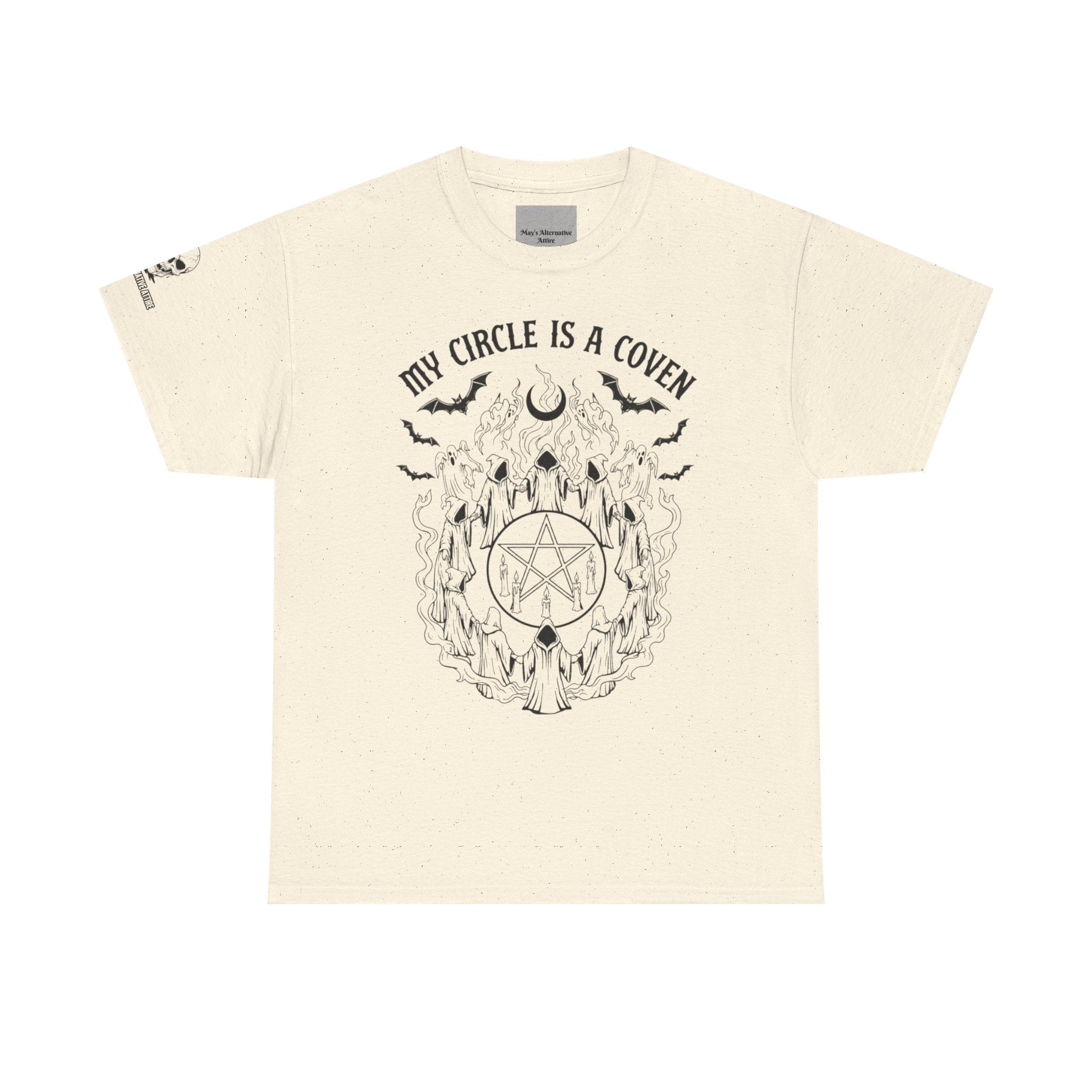 "My Circle is a Coven" Tee — Light