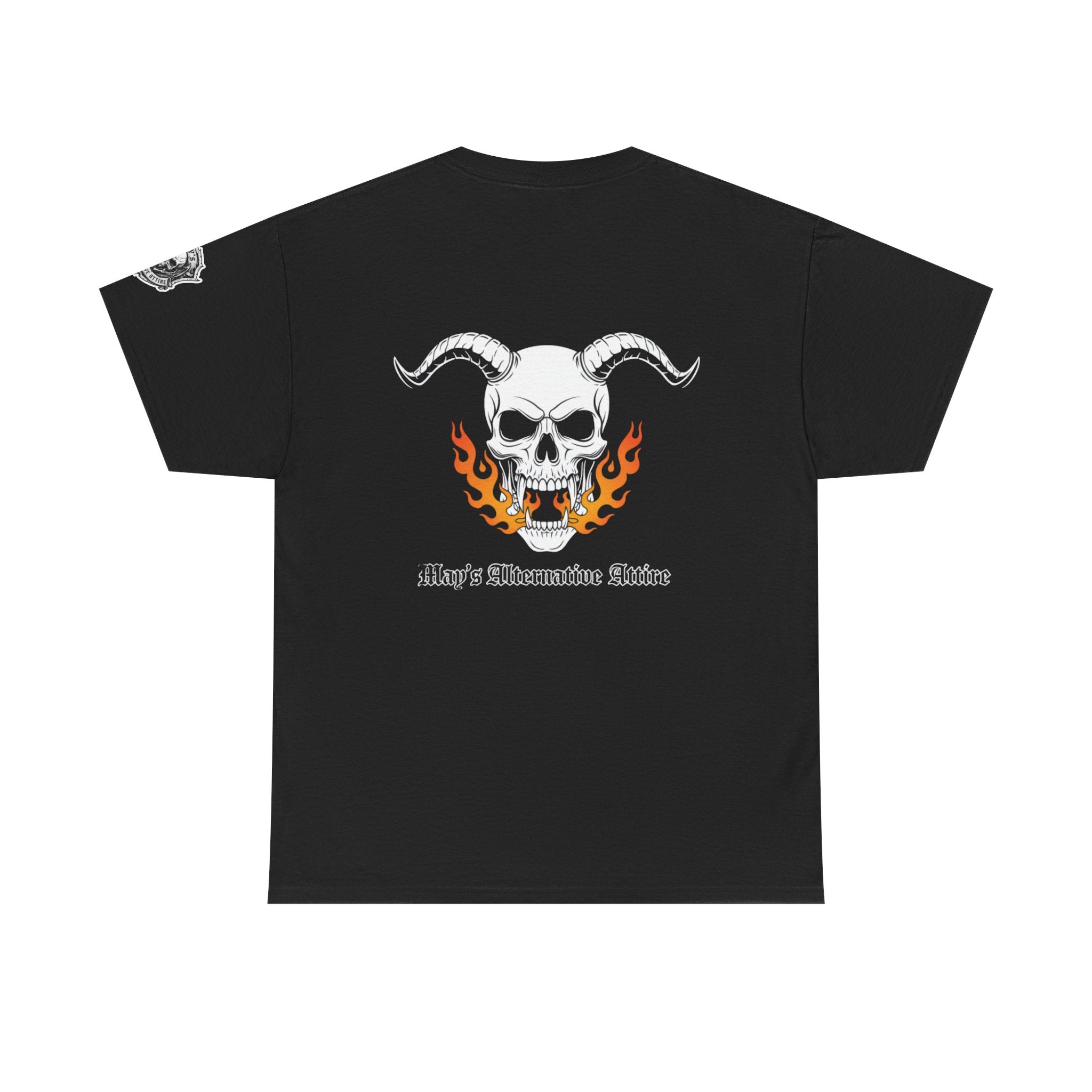 Live Fast. Haunt Longer. | MAA Flaming Moto Unisex Tee
