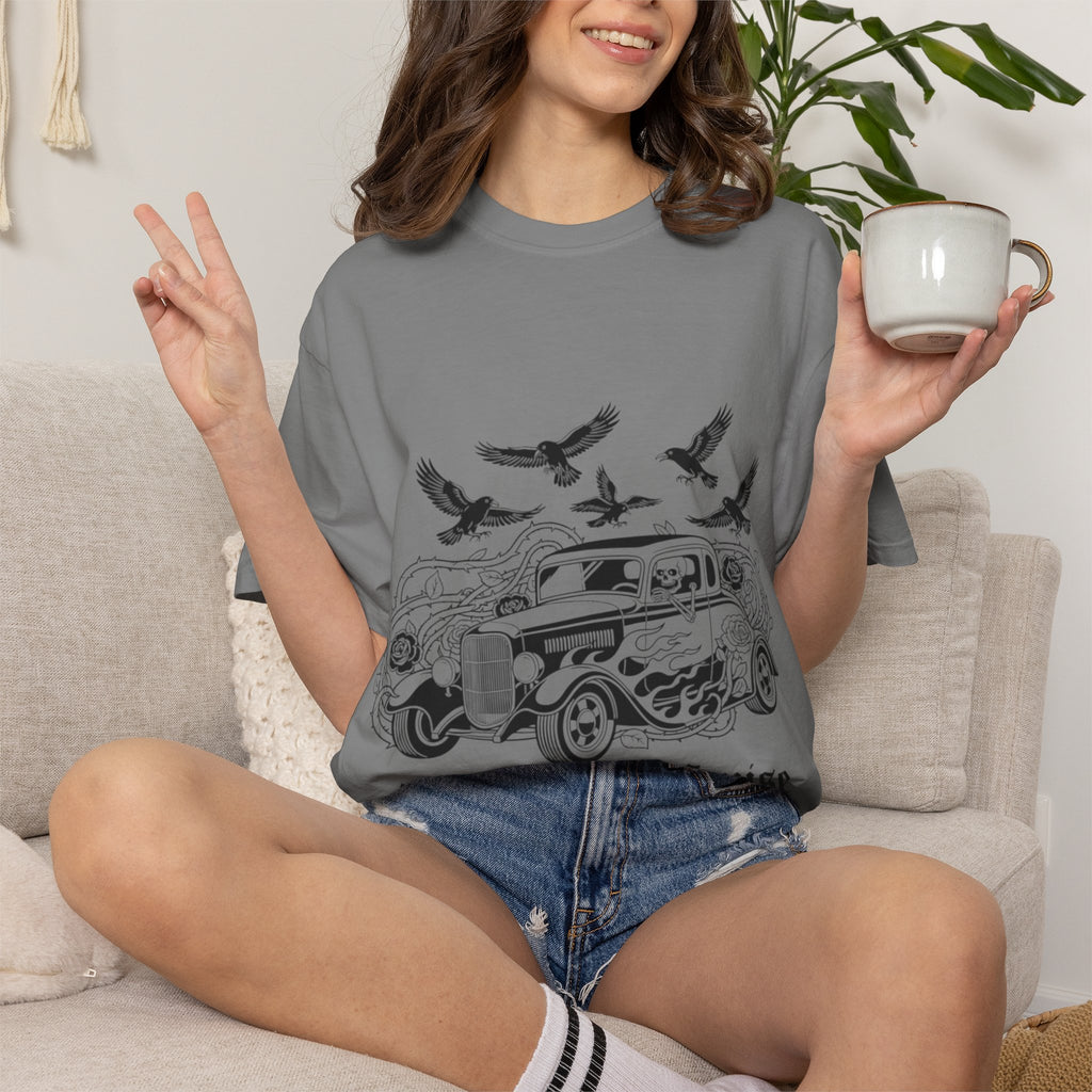 Dead Man's Cruise | MAA Gothic Car Culture Unisex Tee