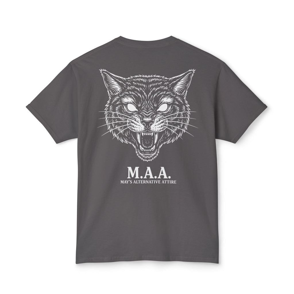 Nine Lives, Zero Regrets Cat Skull Tee — Gothic Graphic T-Shirt