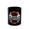 Chaos Runs Through Me | M.A.A Gothic Punk Mug