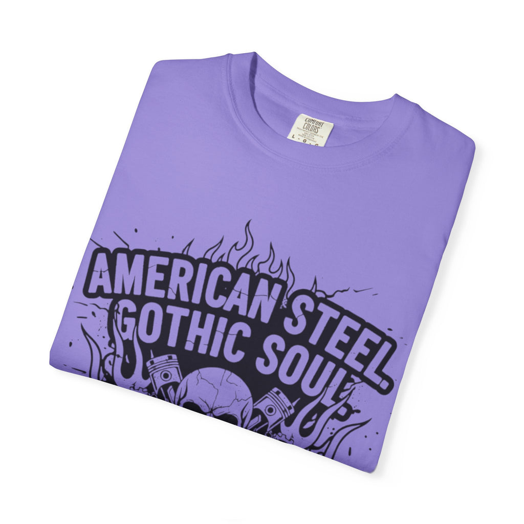 American Steel. Gothic Soul. | MAA Gasoline & Ghosts Unisex Tee