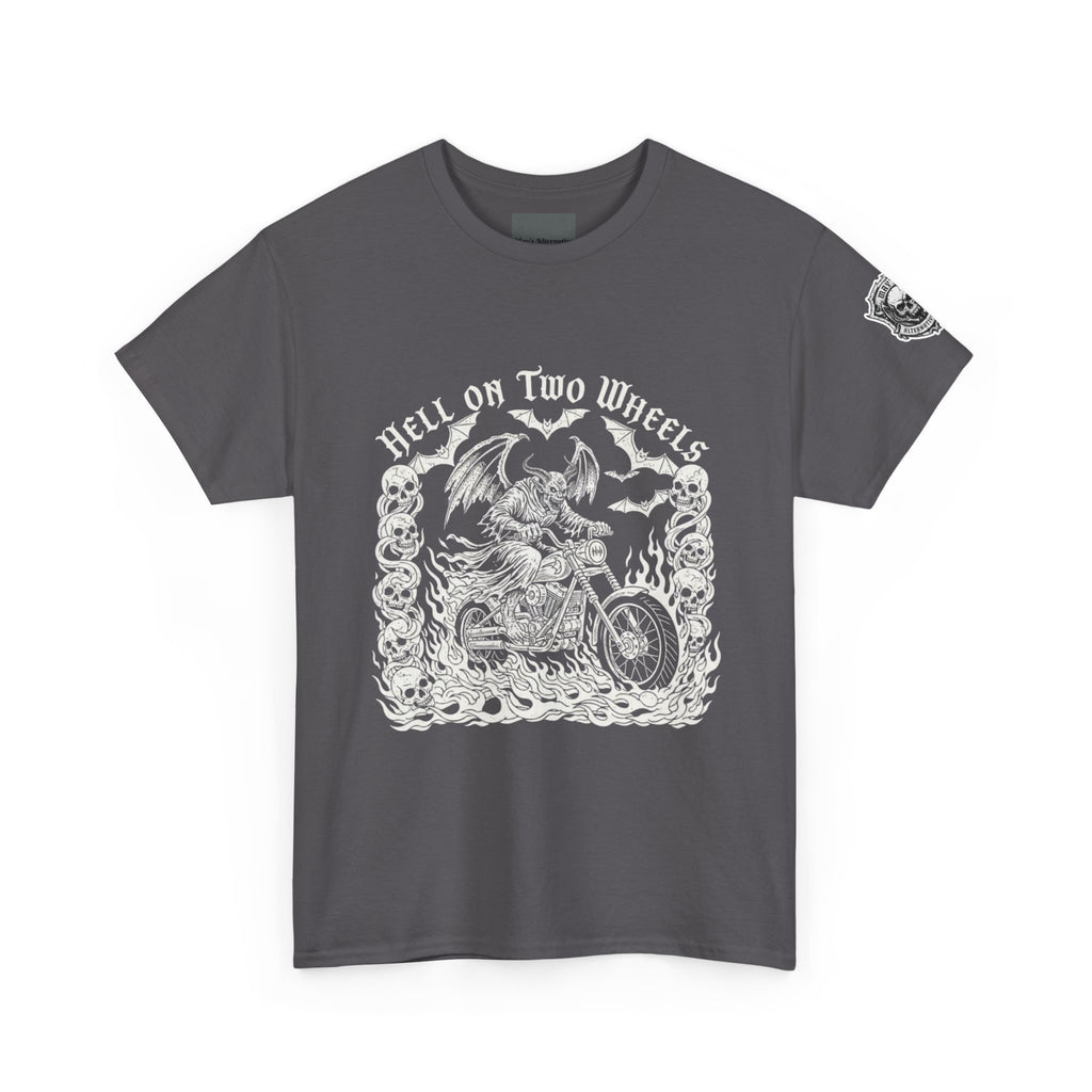 Hell on Two Wheels | MAA Flaming Moto Unisex Tee