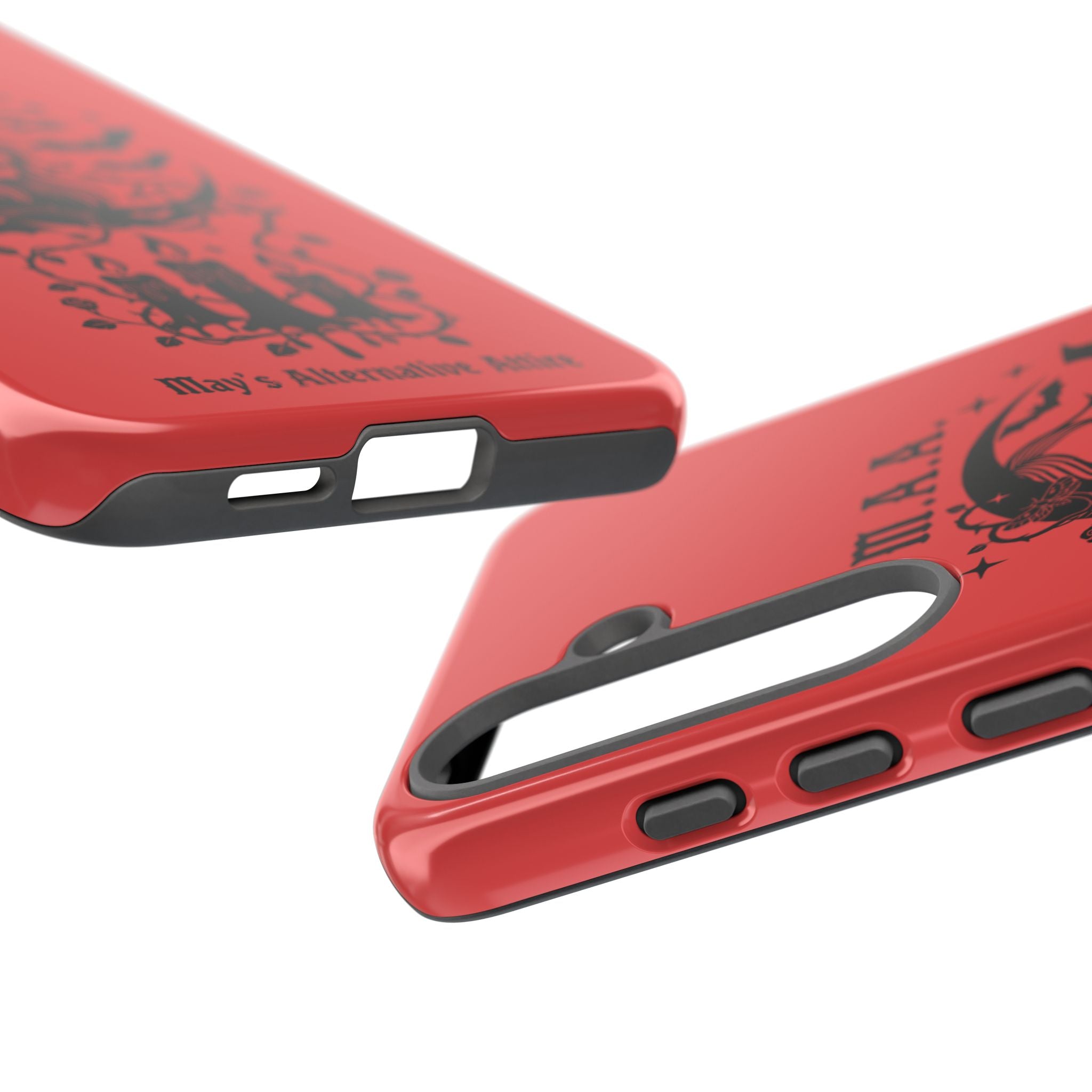 Crowned in Darkness | M.A.A Gothic Punk Phone Case