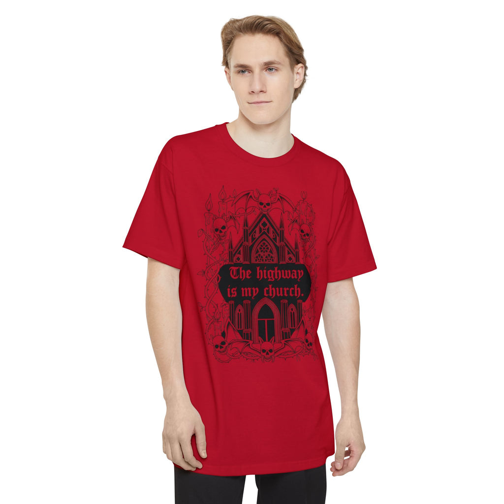 The Highway Is My Church | MAA Gothic Moto Unisex Tee