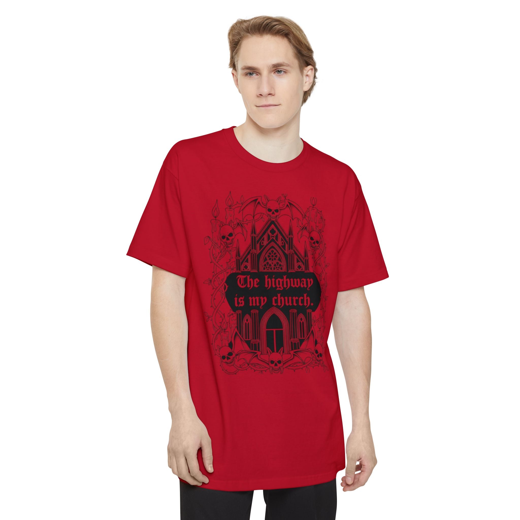 The Highway Is My Church | MAA Gothic Moto Unisex Tee