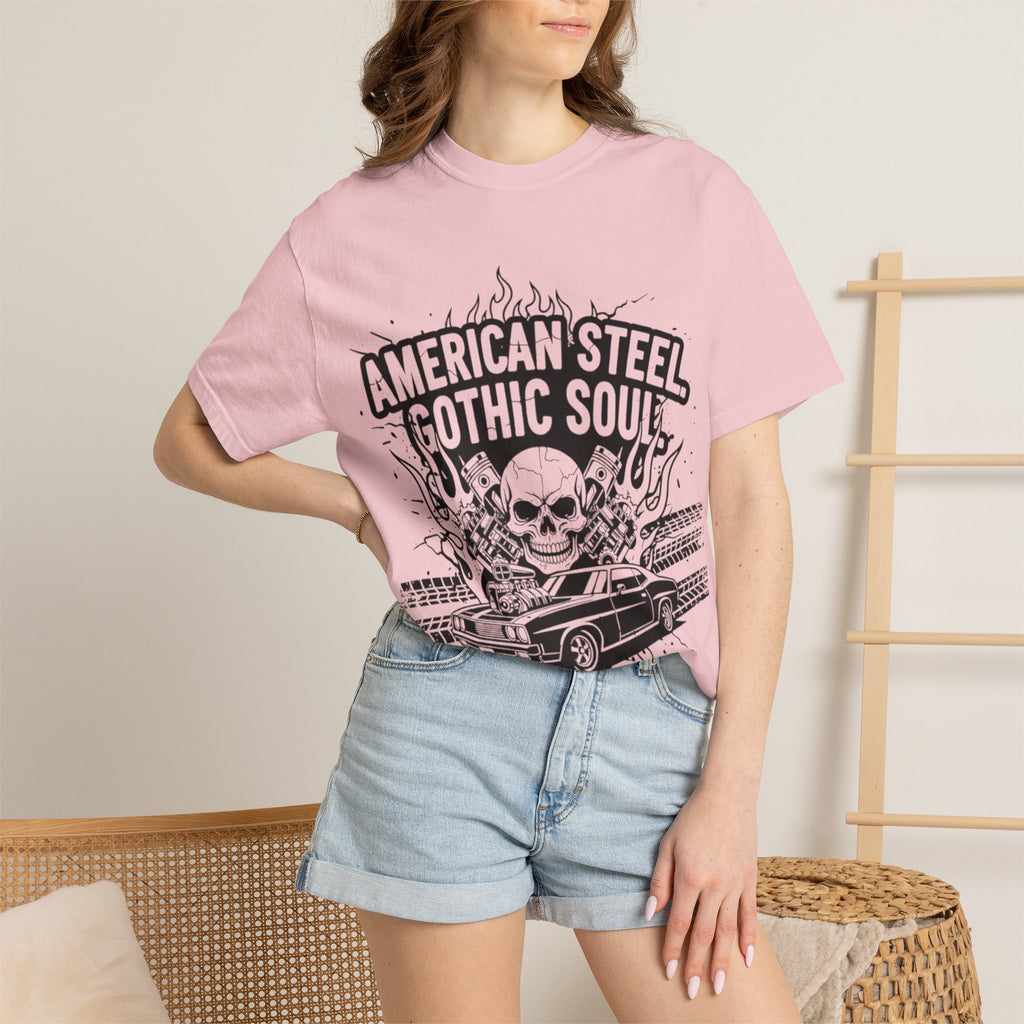 American Steel. Gothic Soul. | MAA Gasoline & Ghosts Unisex Tee