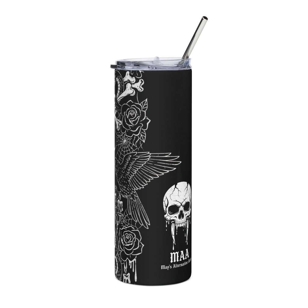 Gothic Moon & Candles 20oz Stainless Steel Tumbler