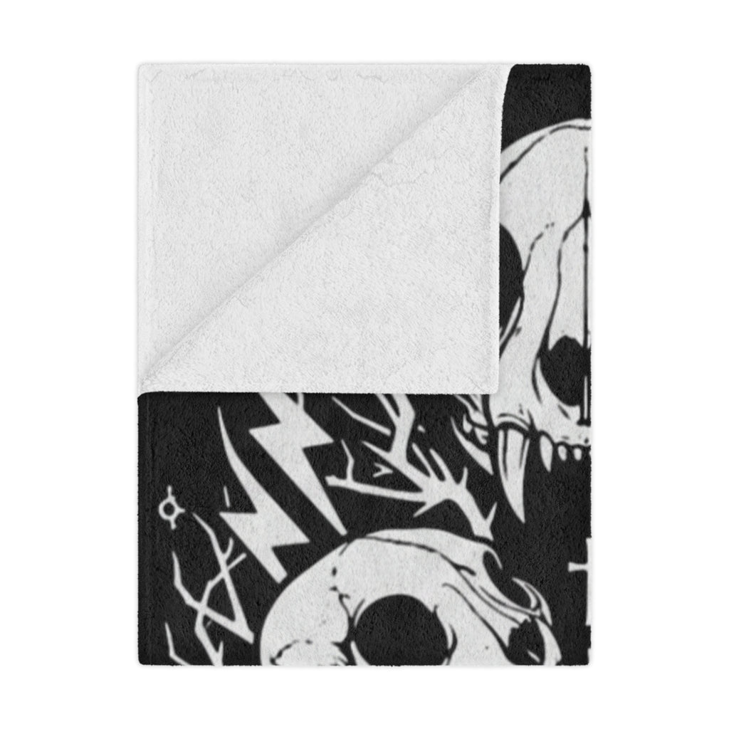 Nine Lives, Zero Regrets | MAA Going Rogue Collection Minky Blanket