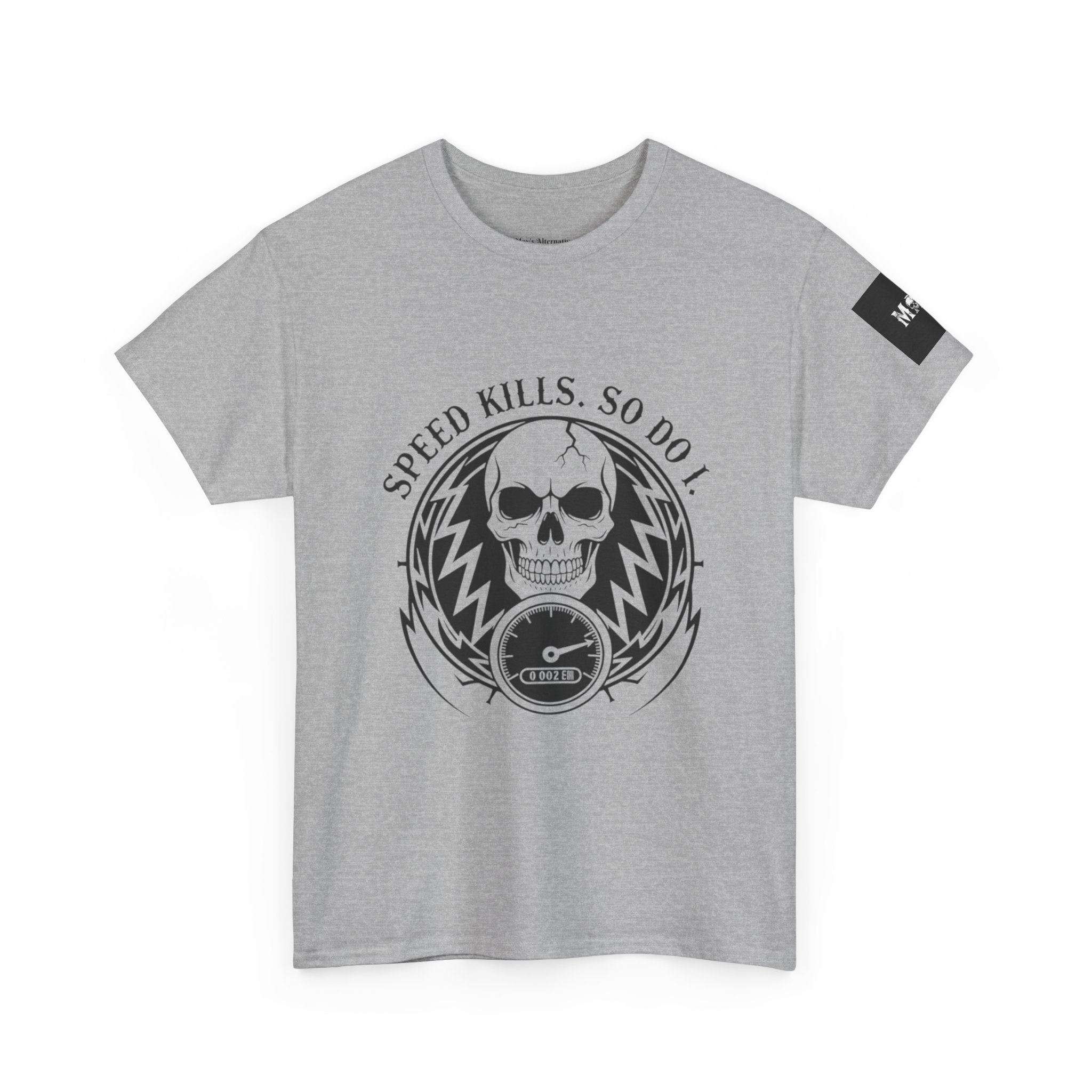 Speed Kills. So Do I. | MAA Gasoline & Ghosts Unisex Tee