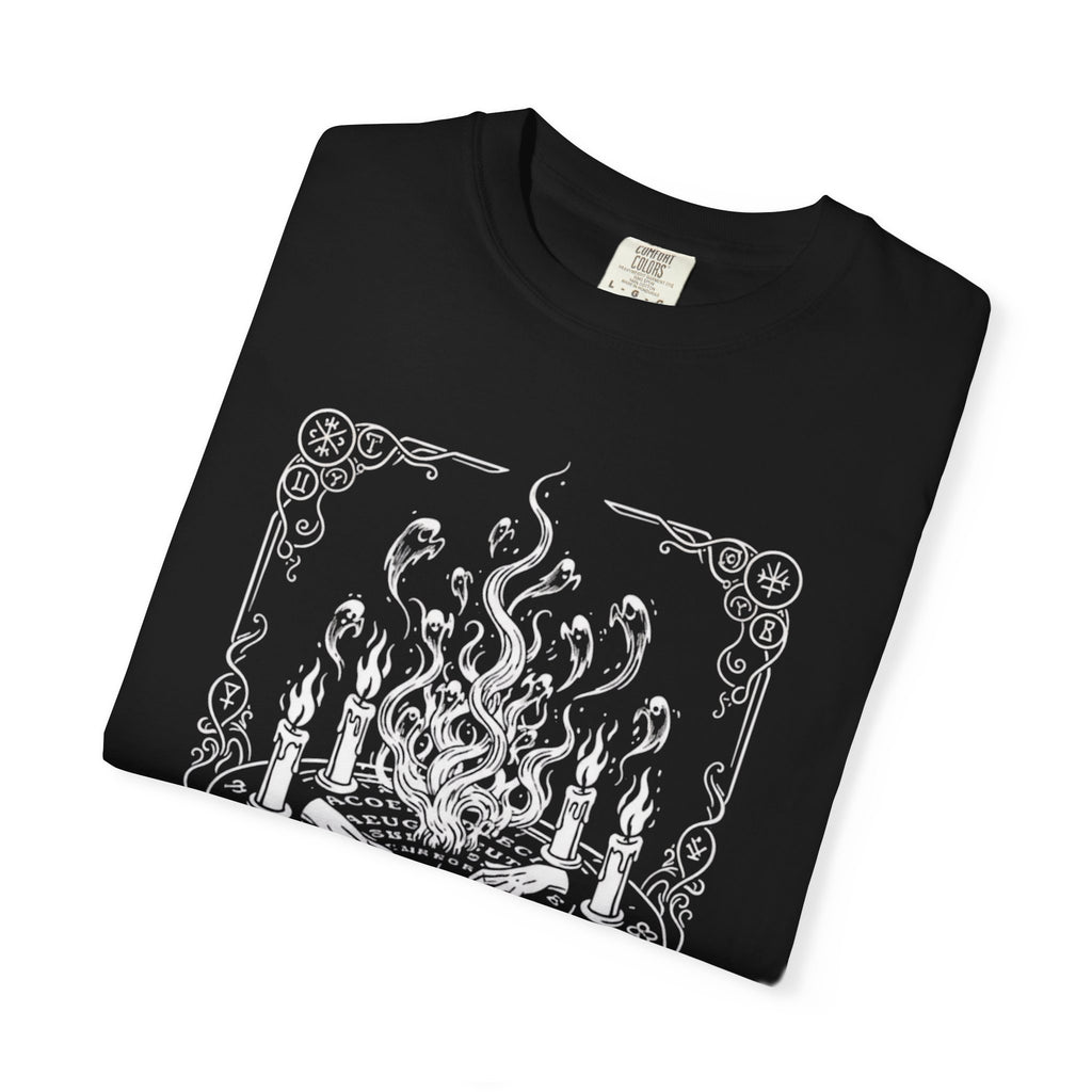 I Talk to the Dead Skull Tee — 'Beautifully Corrupt' Gothic Graphic T-Shirt