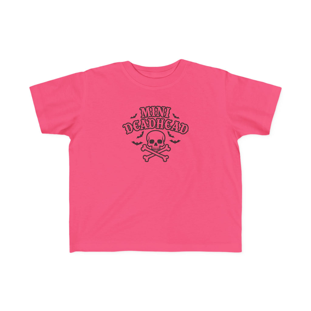Mini Deadhead — Dark Garment Toddler Tee