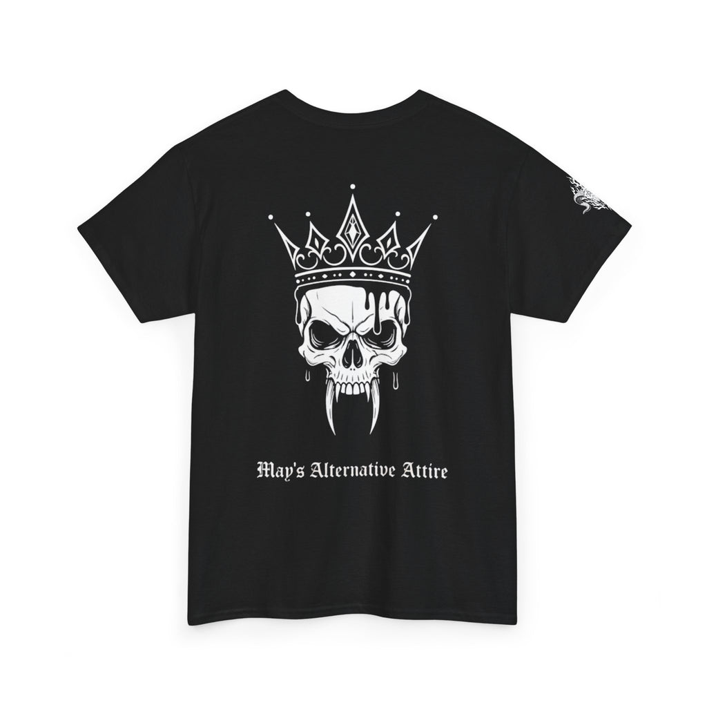 Occult Skull Tee — "Dead Serious About the Occult" Gothic Graphic T-Shirt