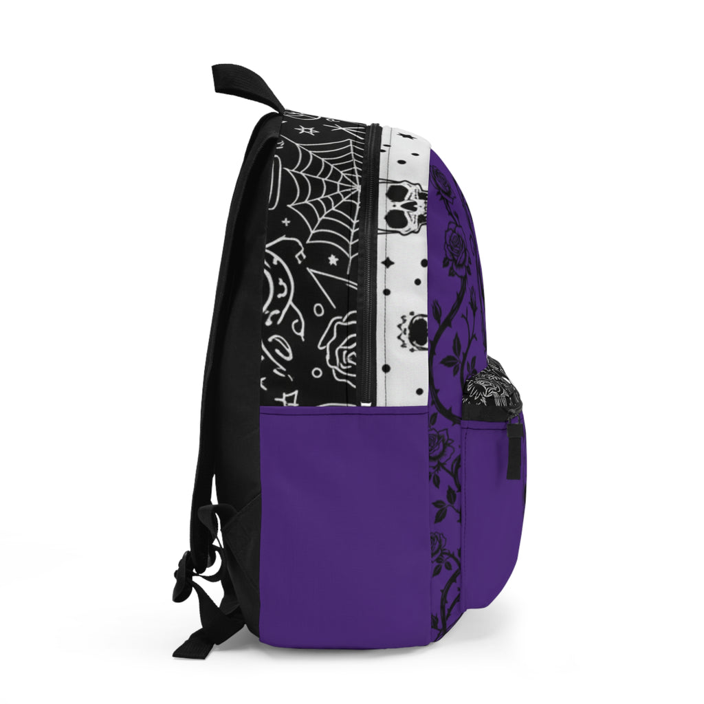 Going Rogue Backpack — Witchy Cat | Purple