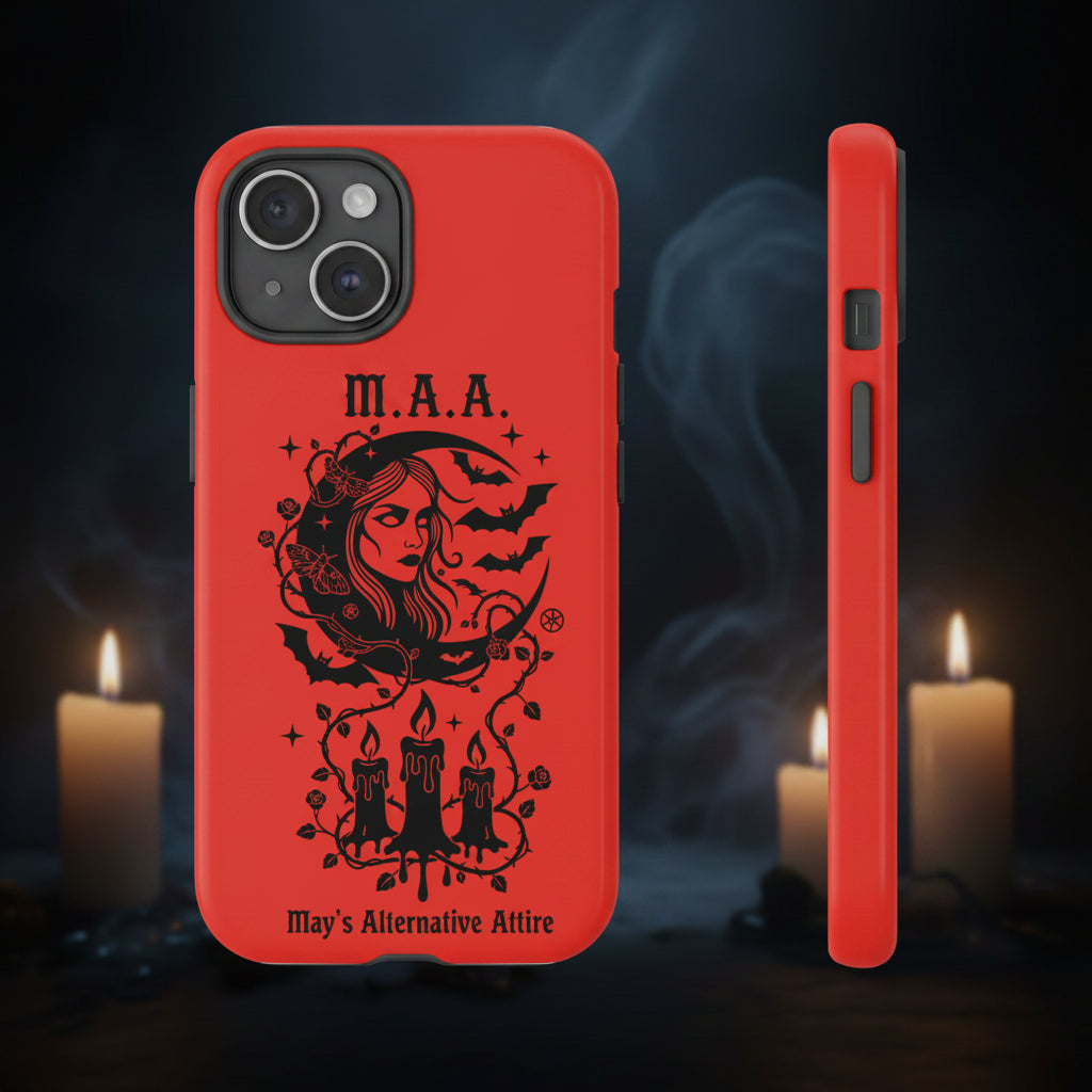 Crowned in Darkness | M.A.A Gothic Punk Phone Case