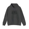 Fuel the Darkness Hoodie — Skull Flame Graphic Pullover