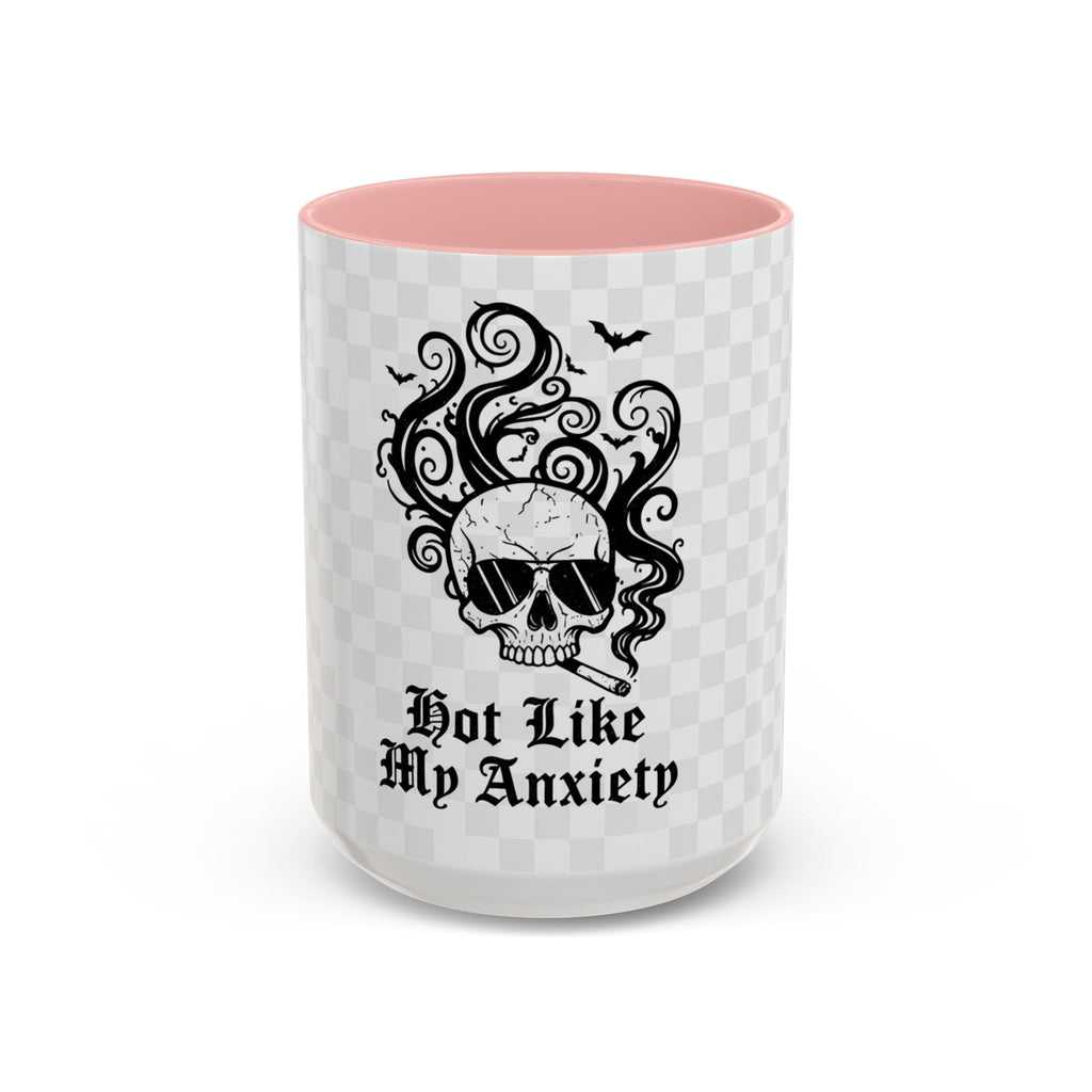 Hot Like My Anxiety | Gothic Punk Ceramic Mug