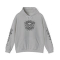 Skull & Snake Hoodie — "Chrome and Chaos" Alternative Streetwear