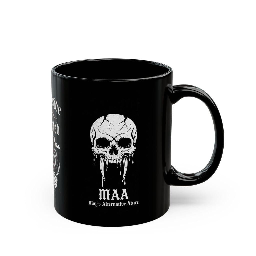 Dead Inside But Caffeinated | M.A.A Gothic Punk Mug
