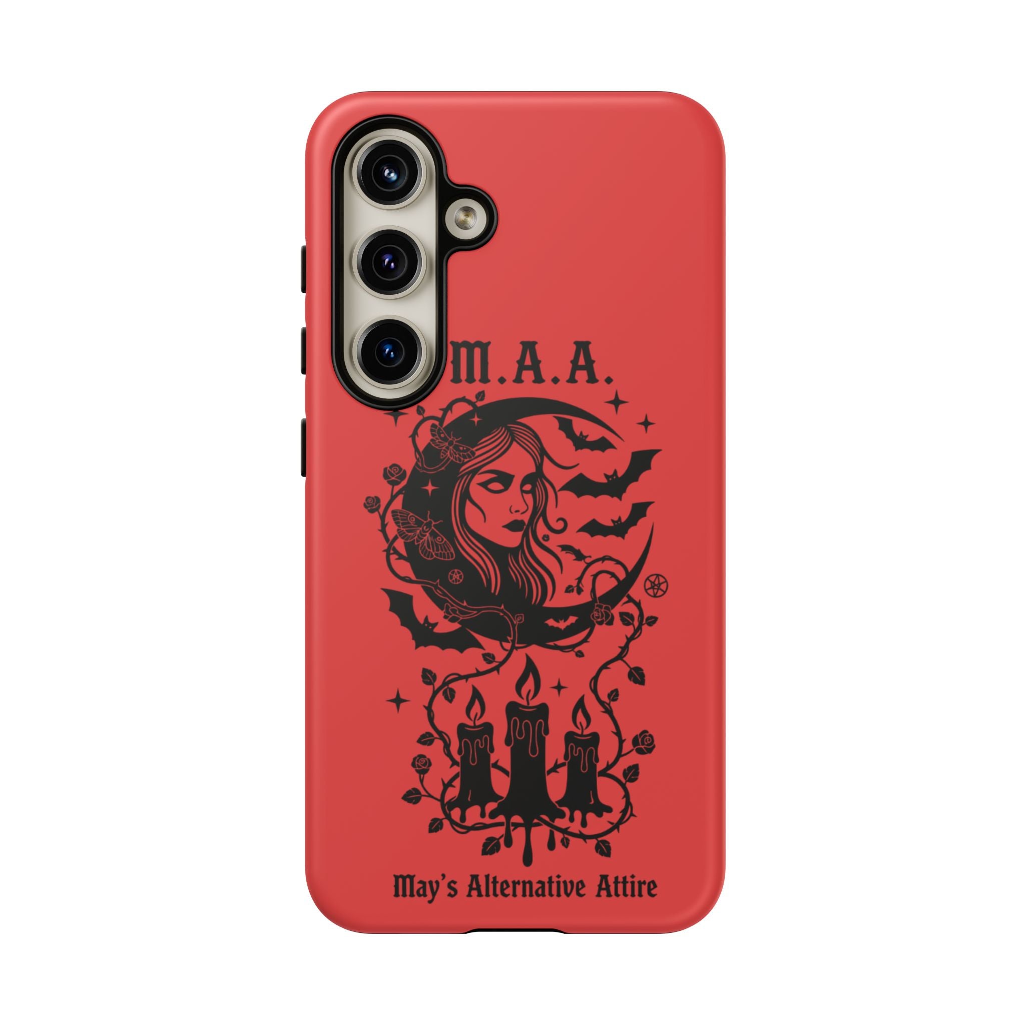 Crowned in Darkness | M.A.A Gothic Punk Phone Case