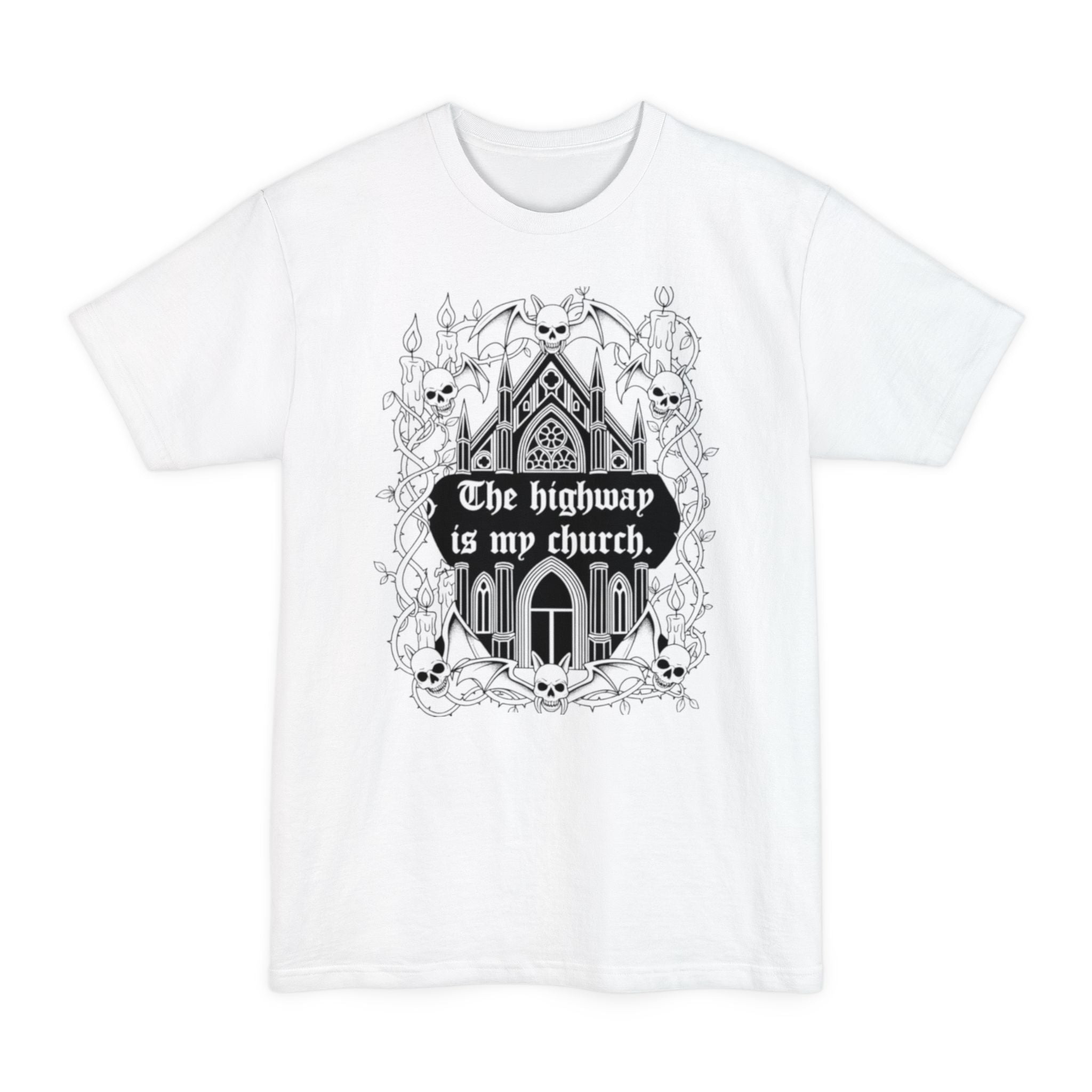 The Highway Is My Church | MAA Gothic Moto Unisex Tee