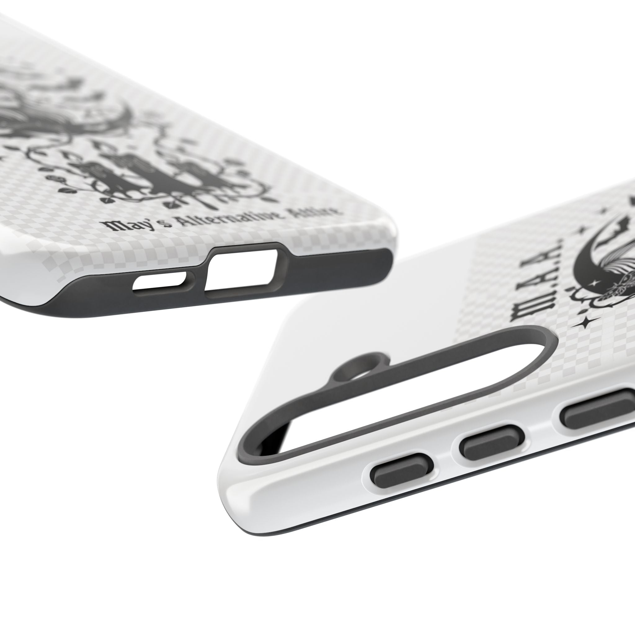 Crowned in Darkness | M.A.A Gothic Punk Phone Case