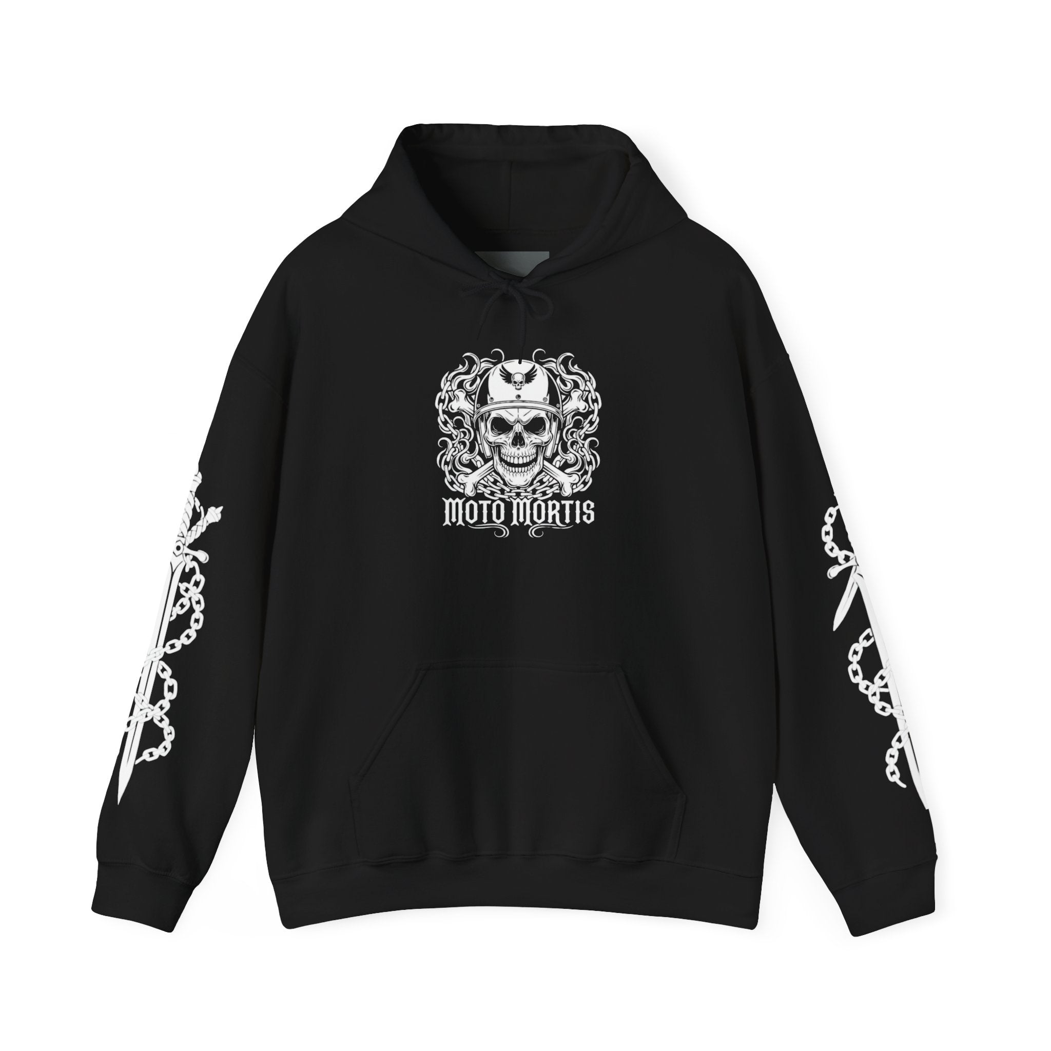 Moto Mortis | MAA Flaming Moto Hooded Sweatshirt