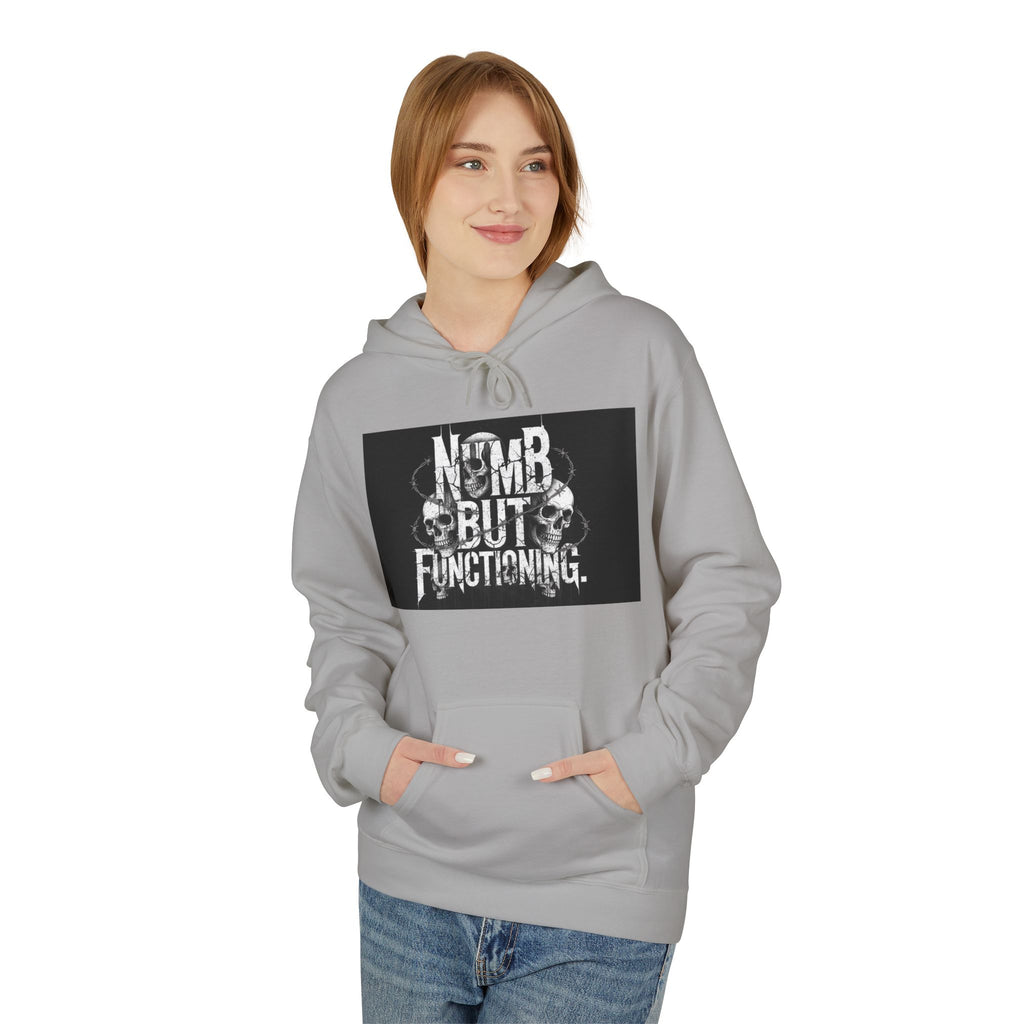 Numb But Functioning | M.A.A Gothic Punk Unisex Hoodie