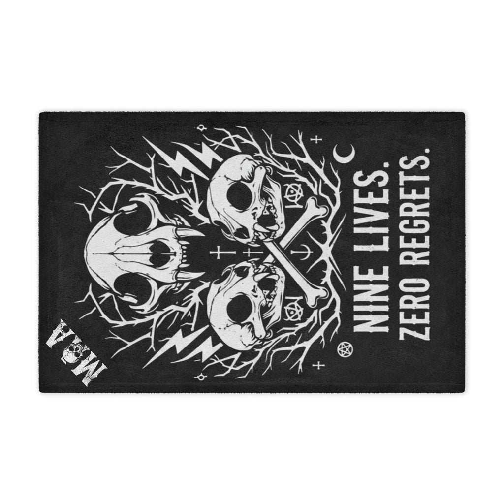 Nine Lives, Zero Regrets | MAA Going Rogue Collection Minky Blanket