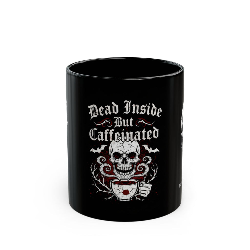 Dead Inside But Caffeinated | M.A.A Gothic Punk Mug