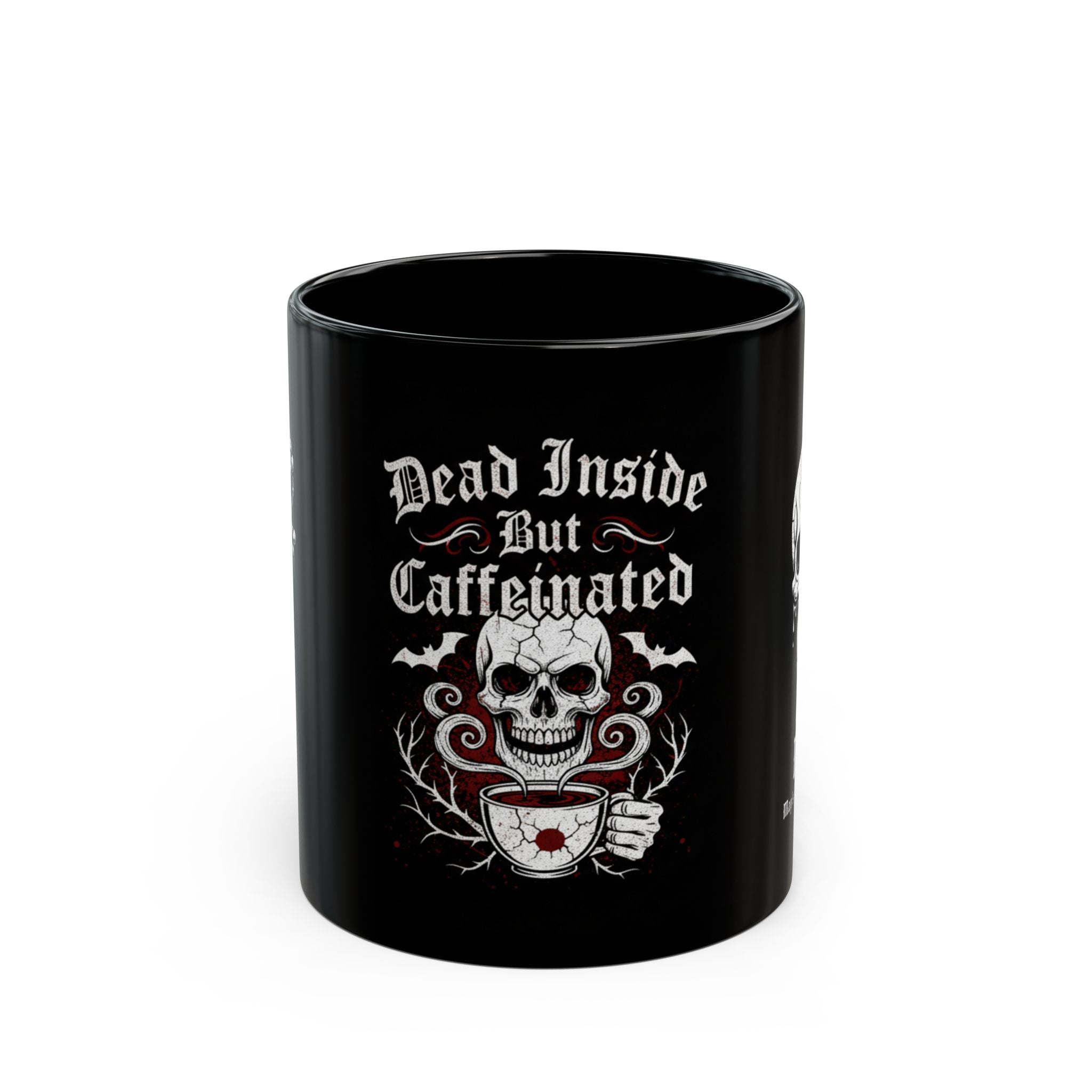 Dead Inside But Caffeinated | M.A.A Gothic Punk Mug