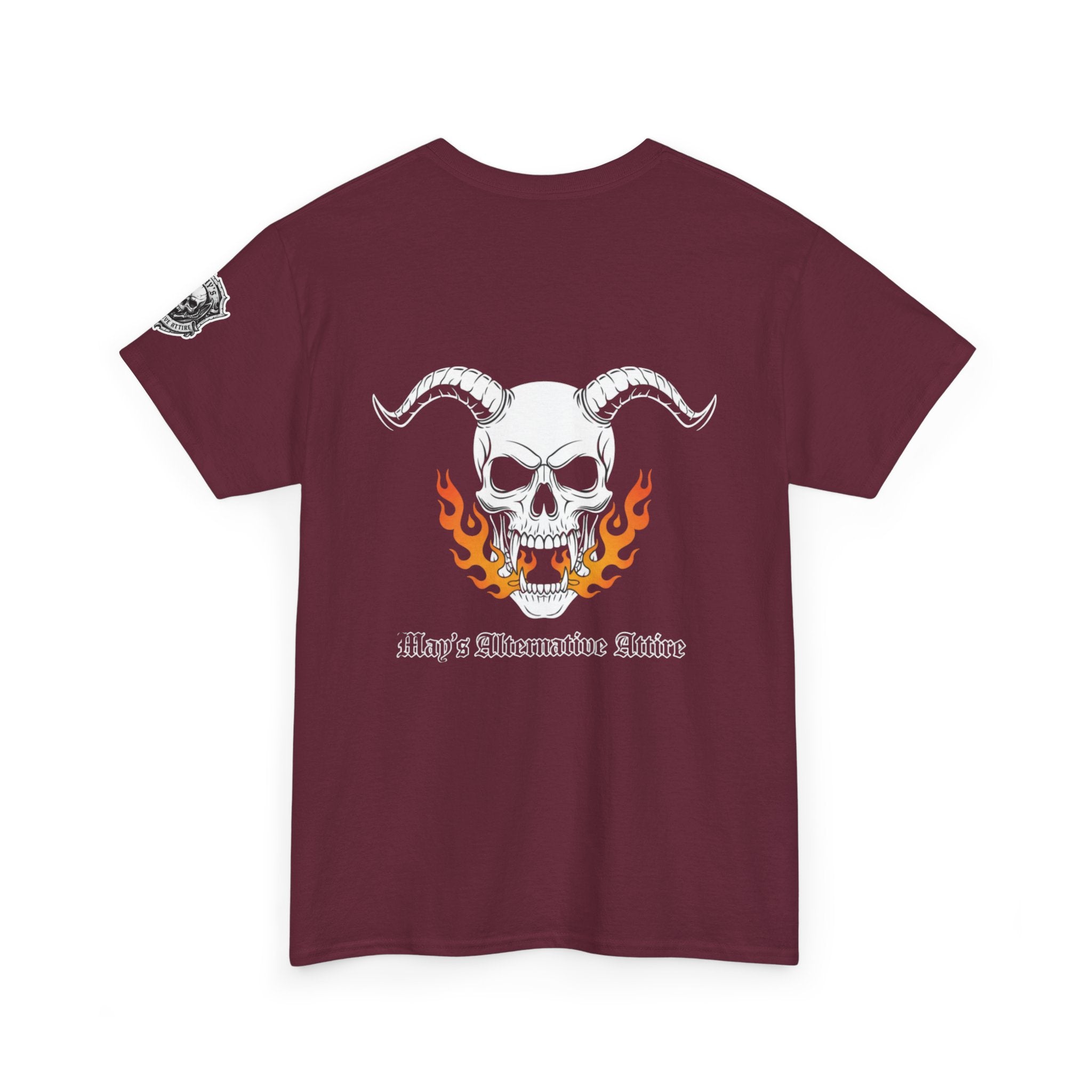 Live Fast. Haunt Longer. | MAA Flaming Moto Unisex Tee