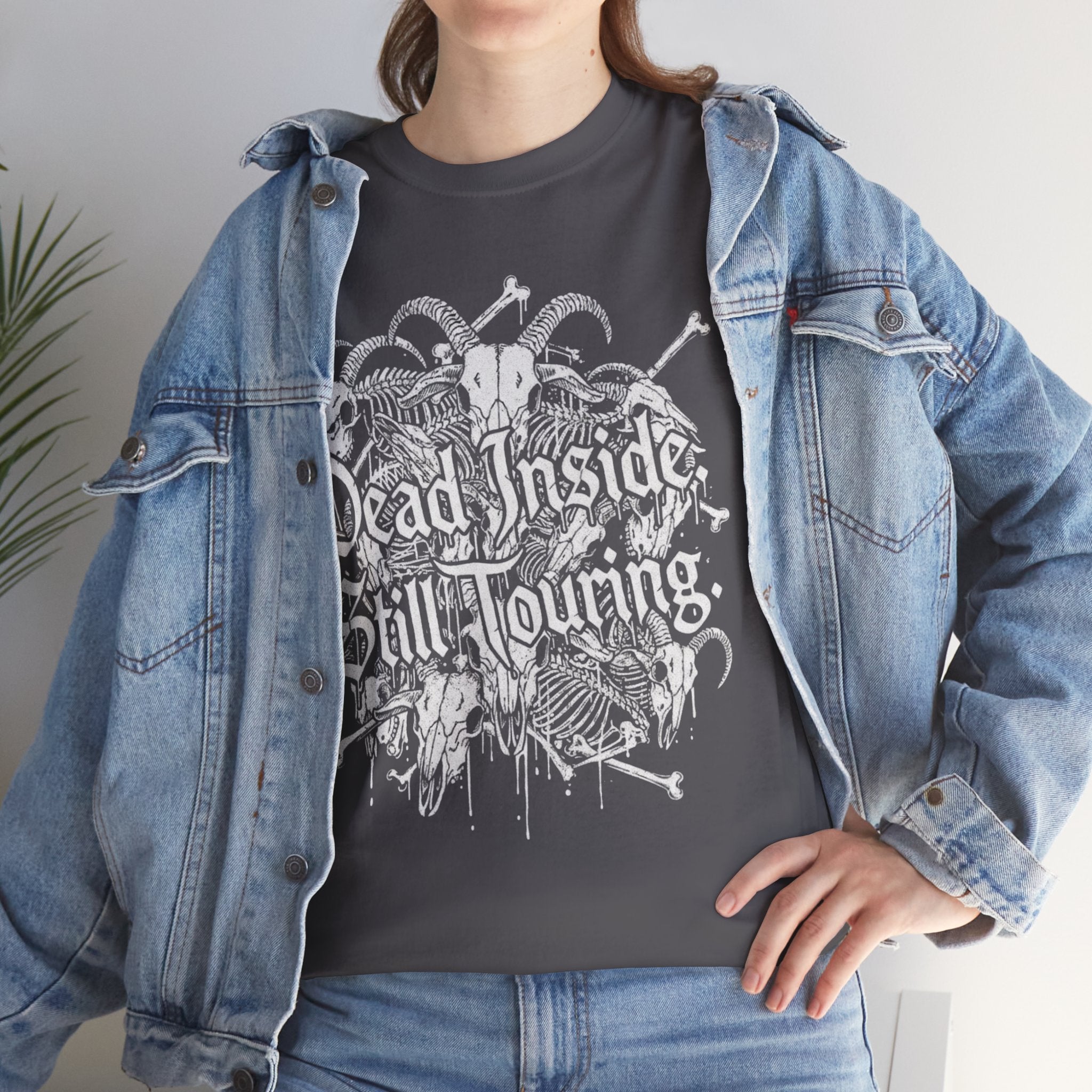 Dead Inside Still Touring Tee — Skull Rock Band Graphic T-Shirt