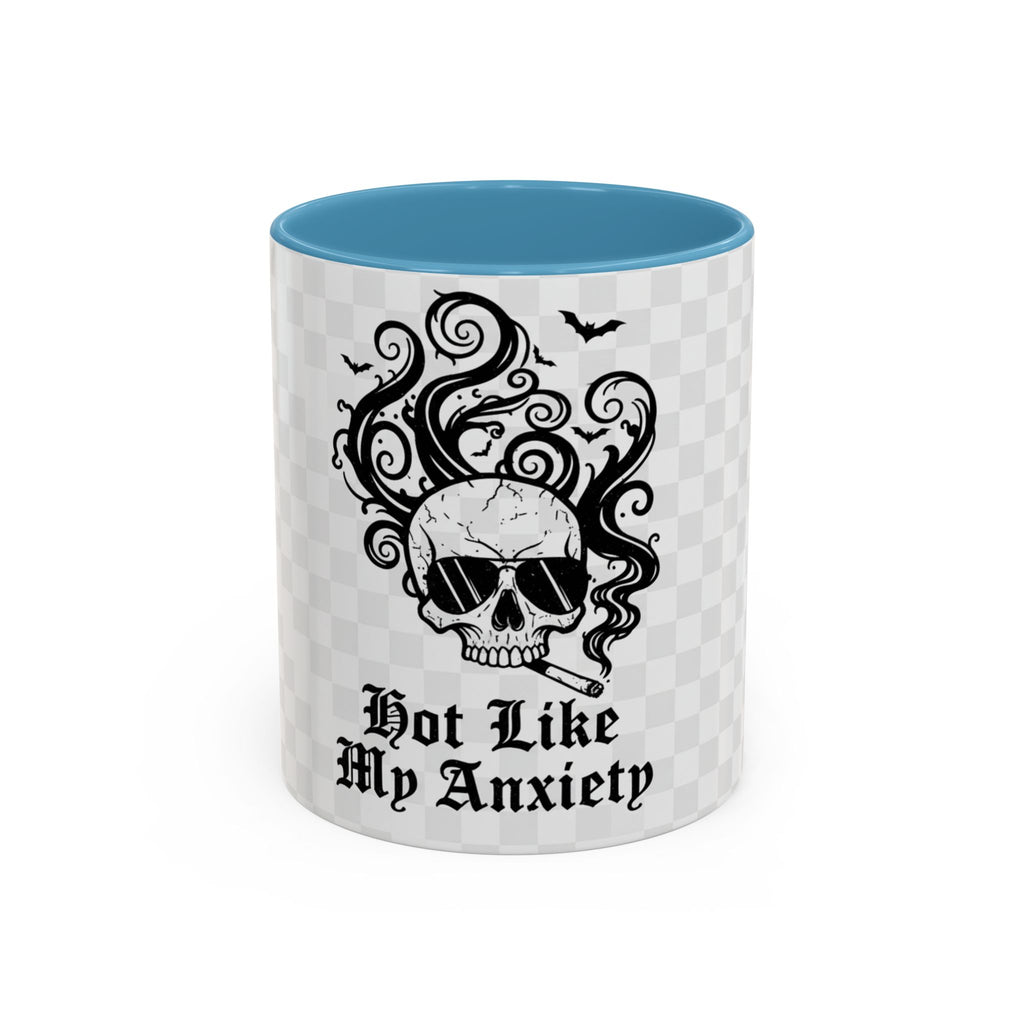 Hot Like My Anxiety | Gothic Punk Ceramic Mug