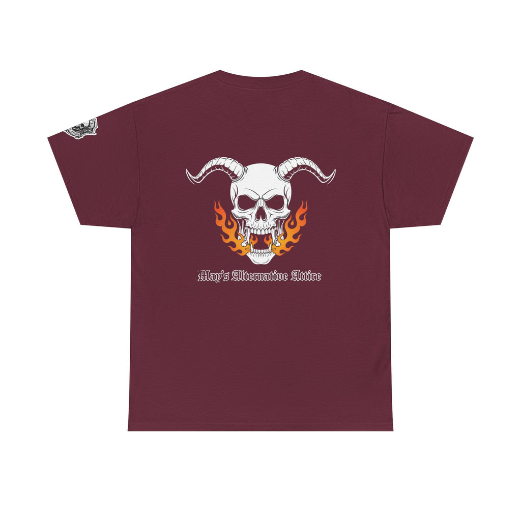 Hell on Two Wheels | MAA Flaming Moto Unisex Tee