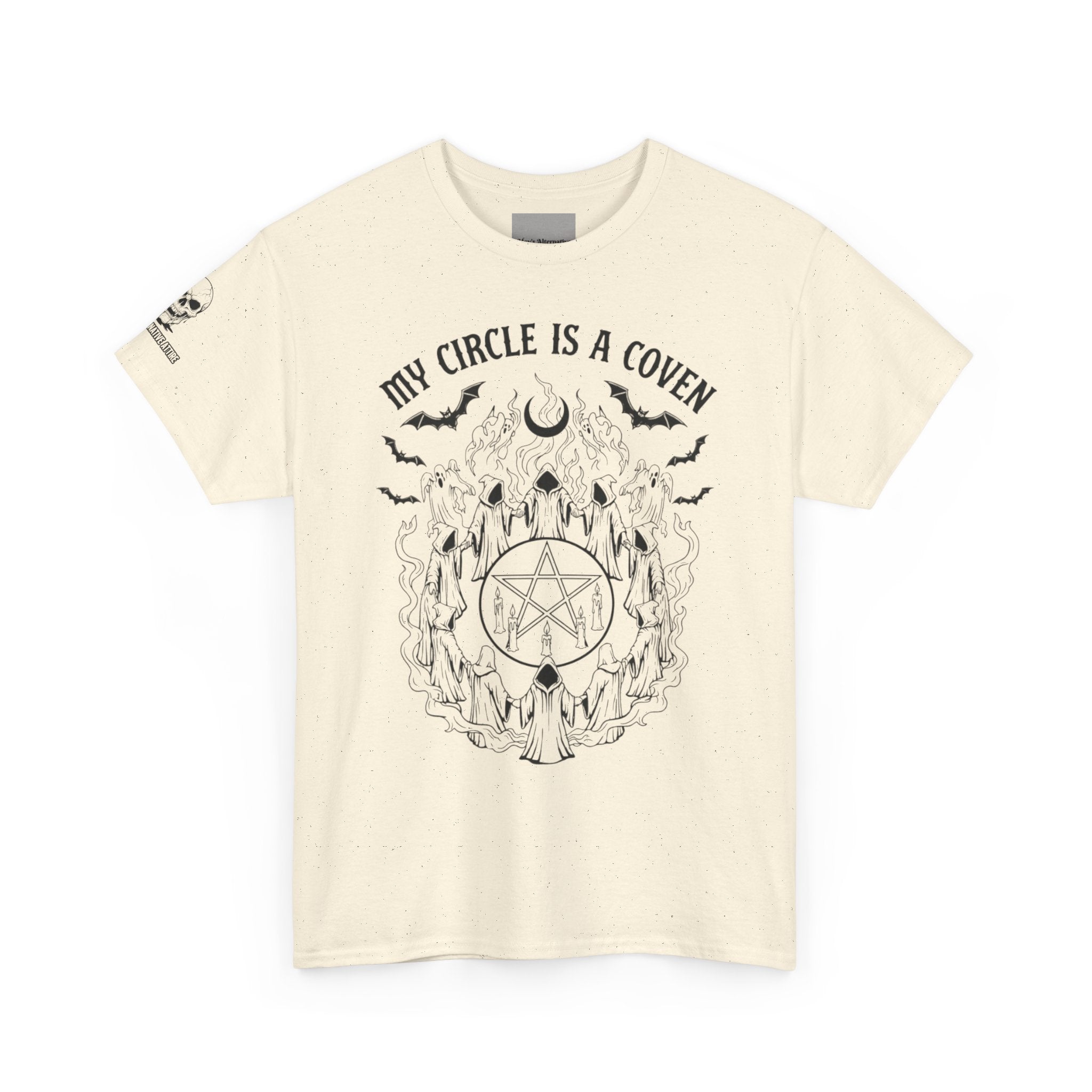 "My Circle is a Coven" Tee — Light