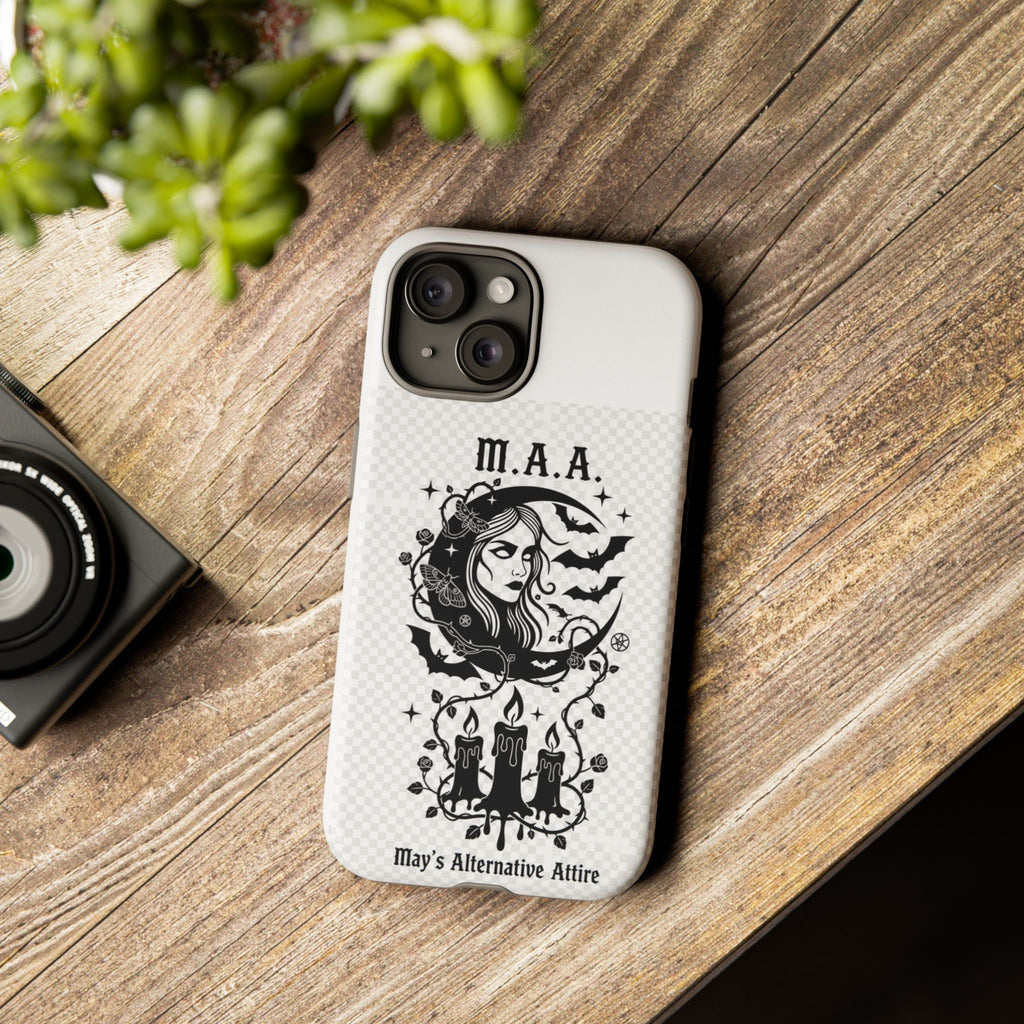Crowned in Darkness | M.A.A Gothic Punk Phone Case
