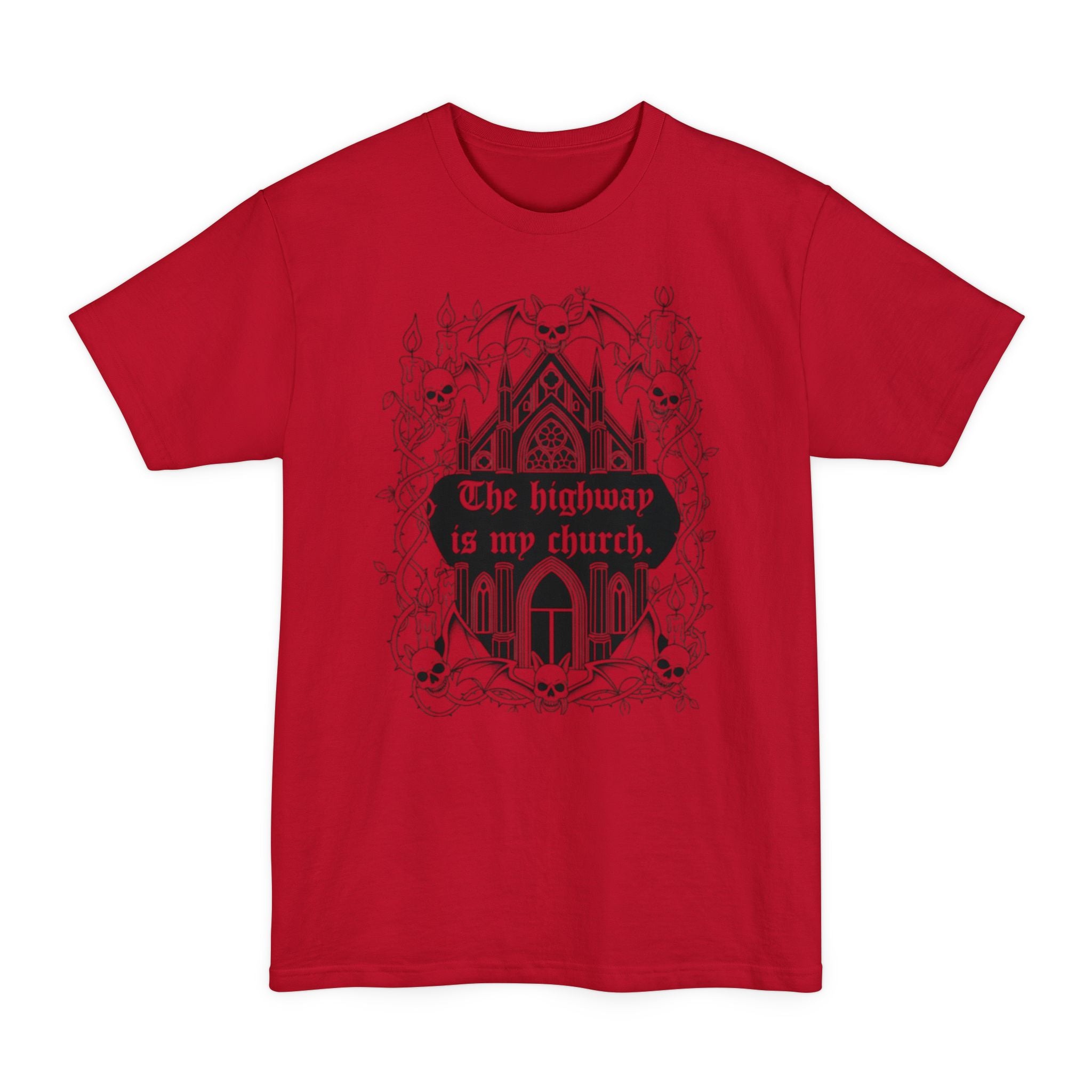 The Highway Is My Church | MAA Gothic Moto Unisex Tee