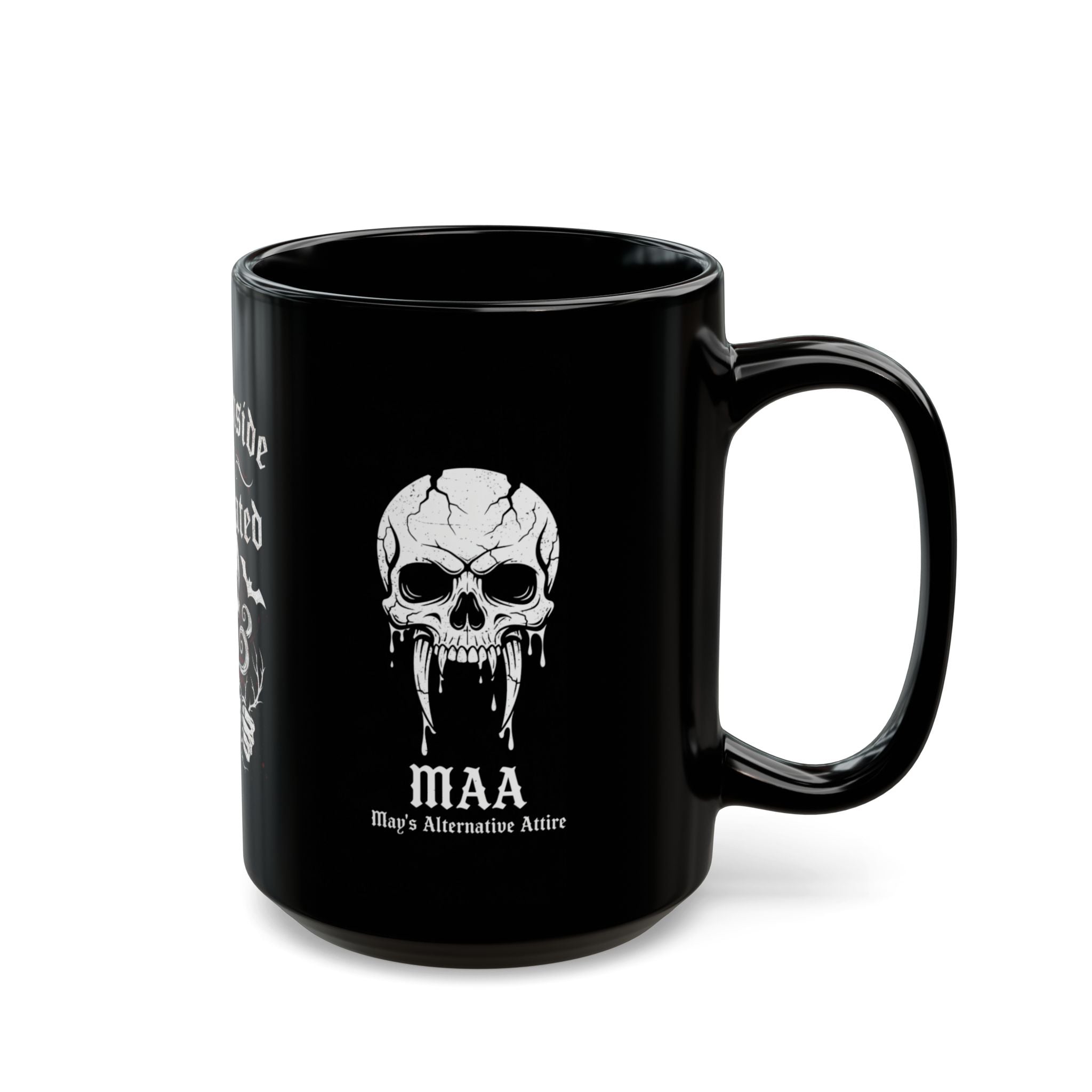 Dead Inside But Caffeinated | M.A.A Gothic Punk Mug