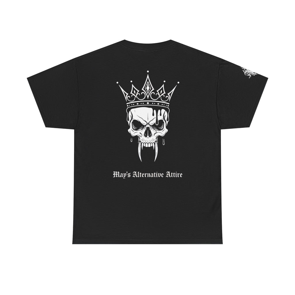Occult Skull Tee — "Dead Serious About the Occult" Gothic Graphic T-Shirt