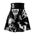 Women's Skater Skirt — 'Blood Quiet' | MAA Gothic AOP