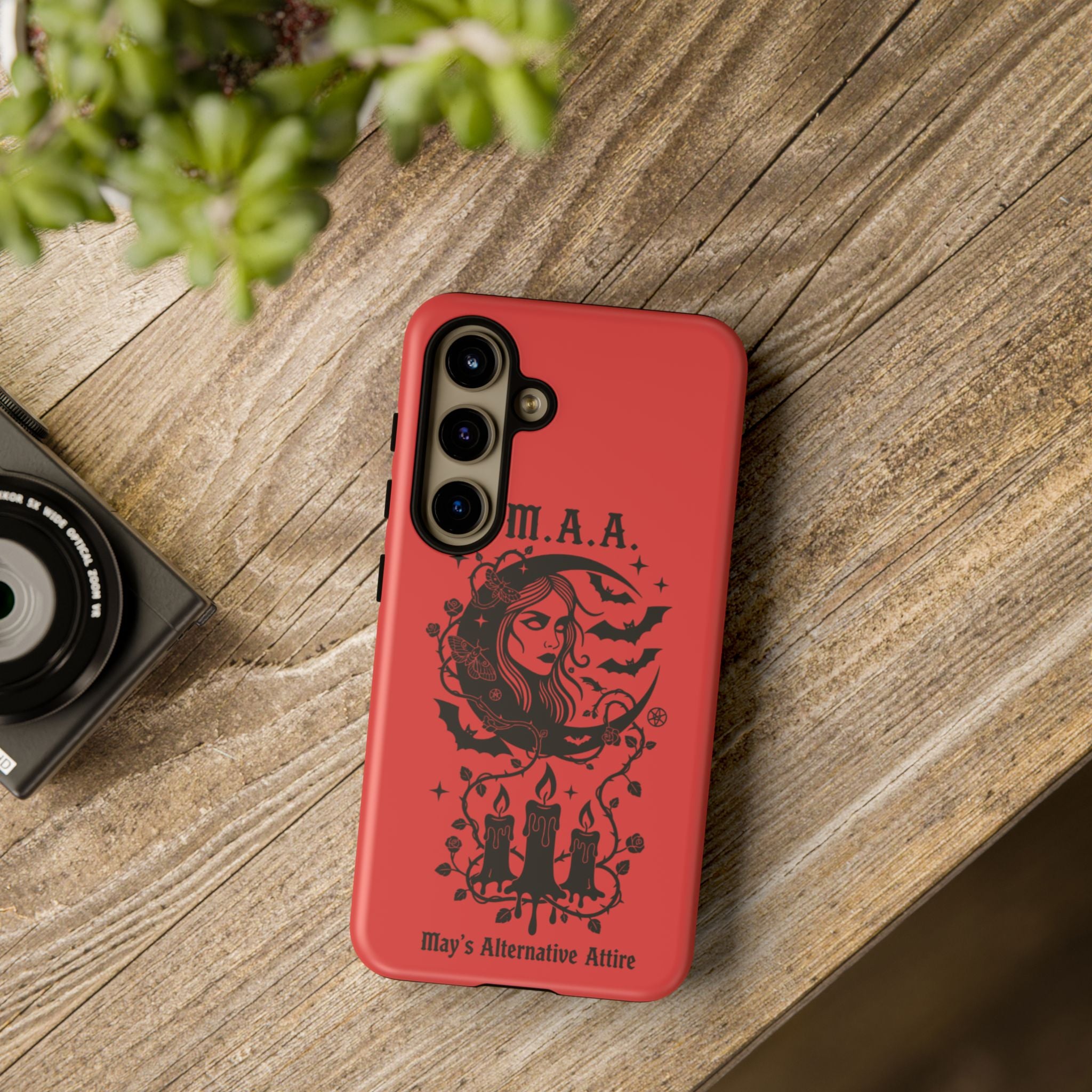 Crowned in Darkness | M.A.A Gothic Punk Phone Case