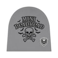 Mini Deadhead Baby Beanie — Skull & Crossbones Infant Hat (Cute Goth Newborn Gift)