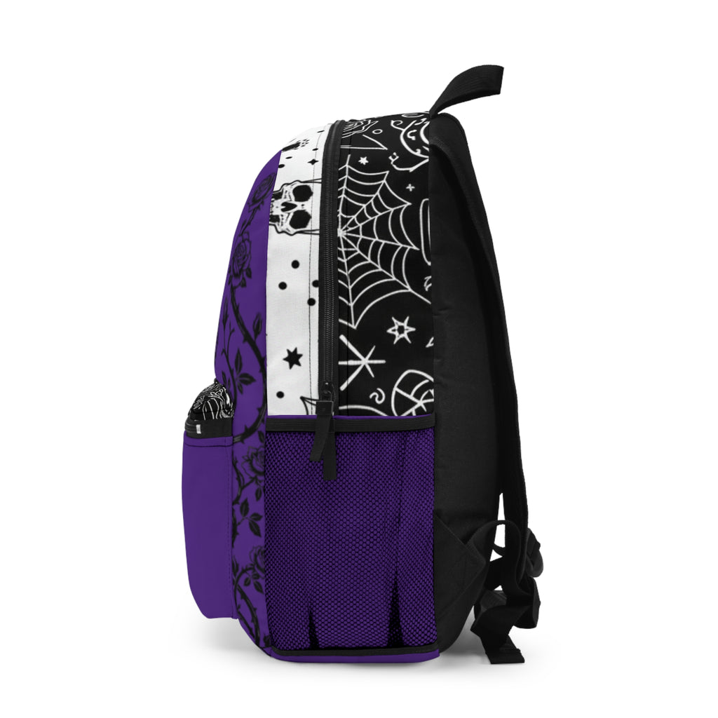 Going Rogue Backpack — Witchy Cat | Purple