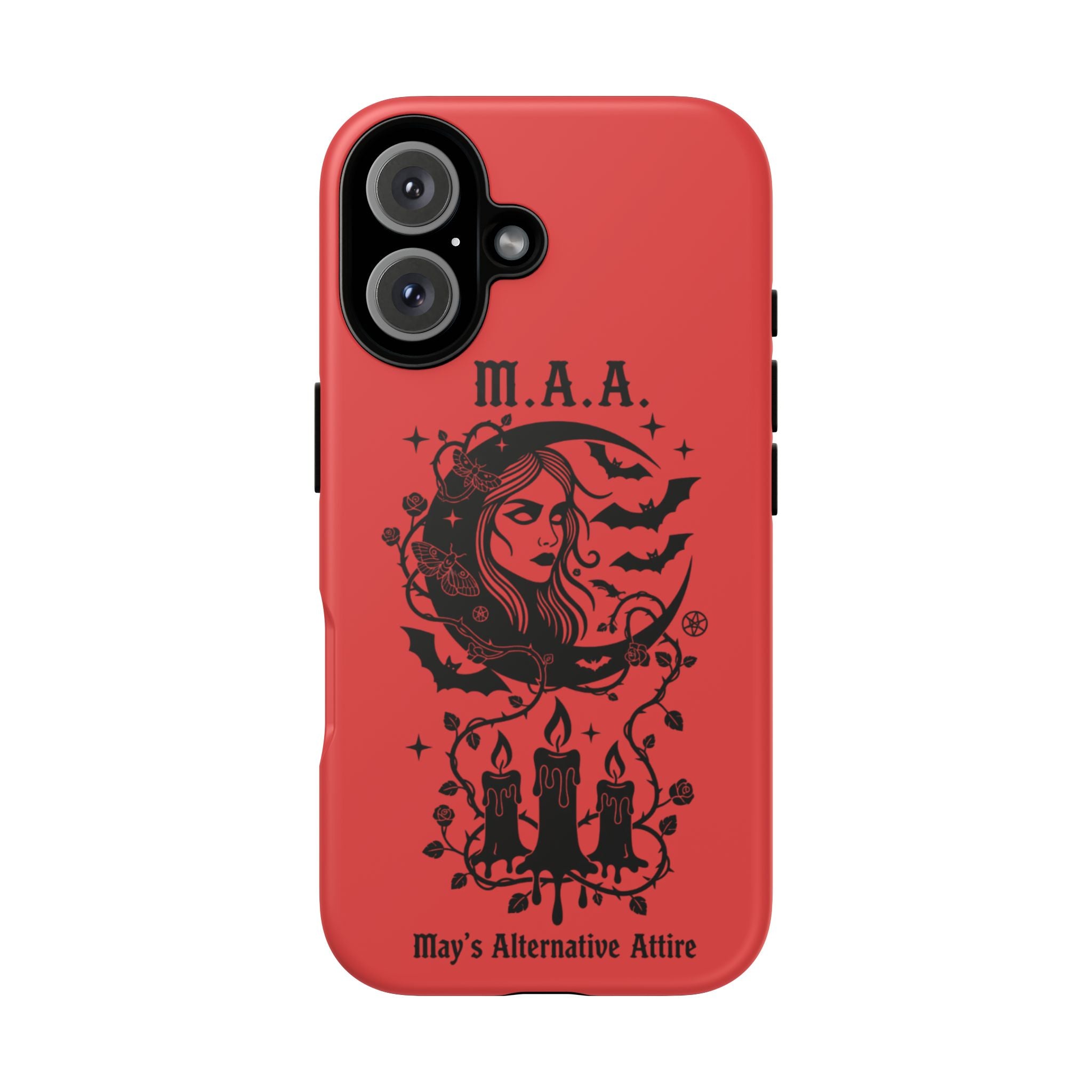 Crowned in Darkness | M.A.A Gothic Punk Phone Case
