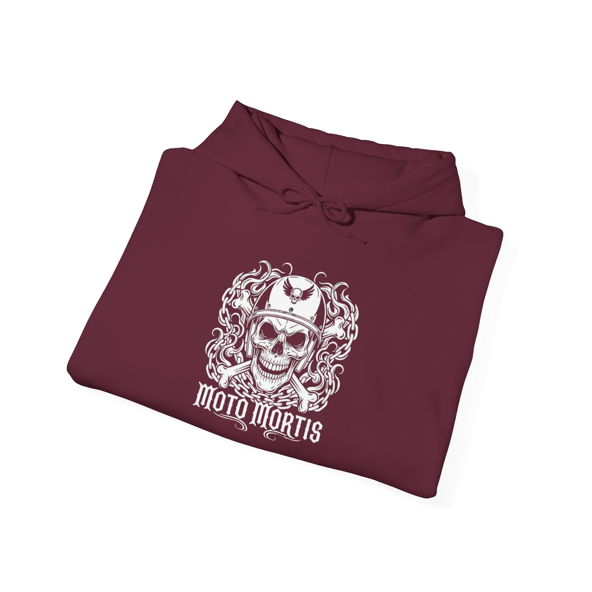 Moto Mortis | MAA Flaming Moto Hooded Sweatshirt