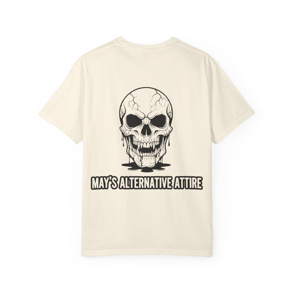 Rust, Rage & Redemption — White Stencil | MAA Gasoline & Ghosts Unisex Tee